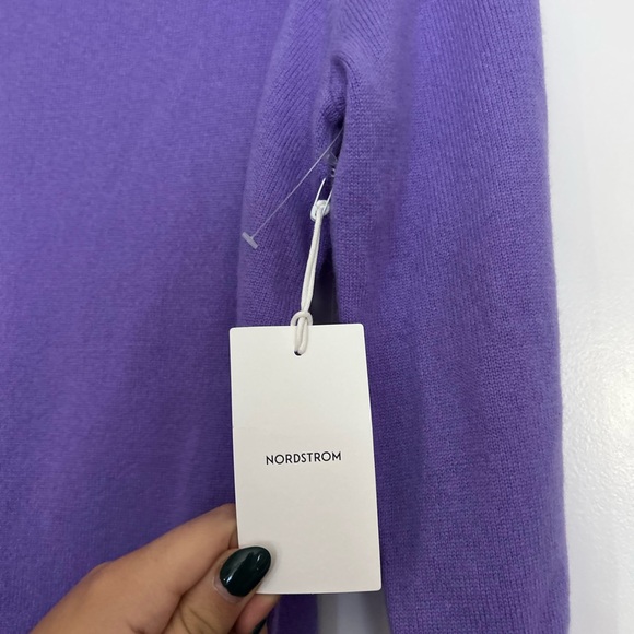 Nordstrom Crewneck 100% Cashmere Sweater - Picture 4 of 5